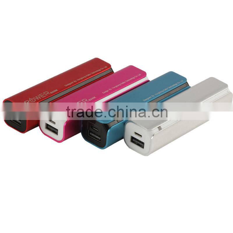 2015 Unquie Design newest rohs power bank 2500mah