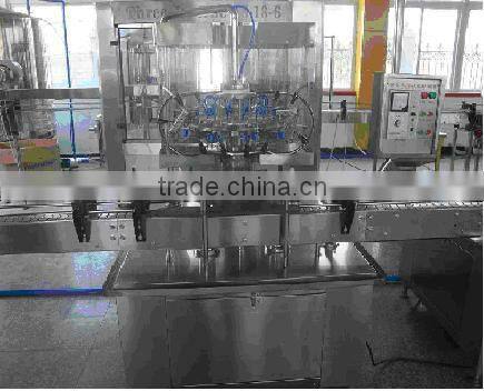 Vertical automatic bottle filling packing line