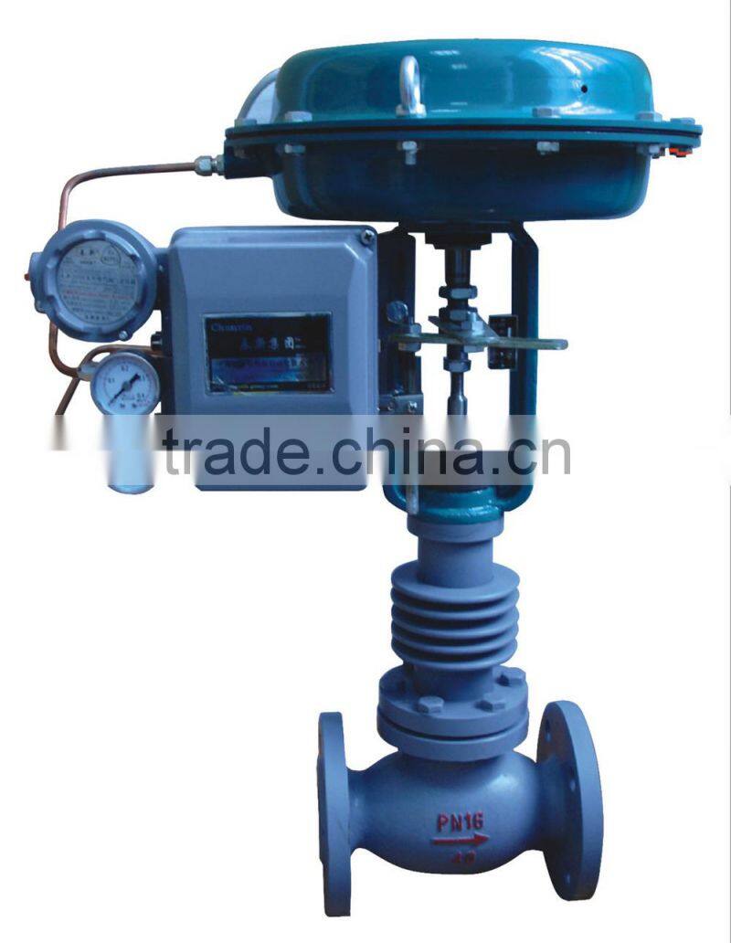 Control valve passage DN 50 Body material: carbon steel