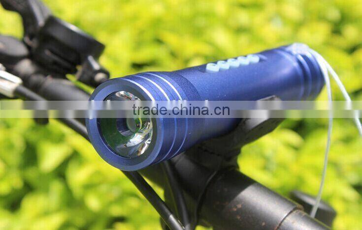 poortable flashing light MP3 player light speaker for Bicycle enthusiasts