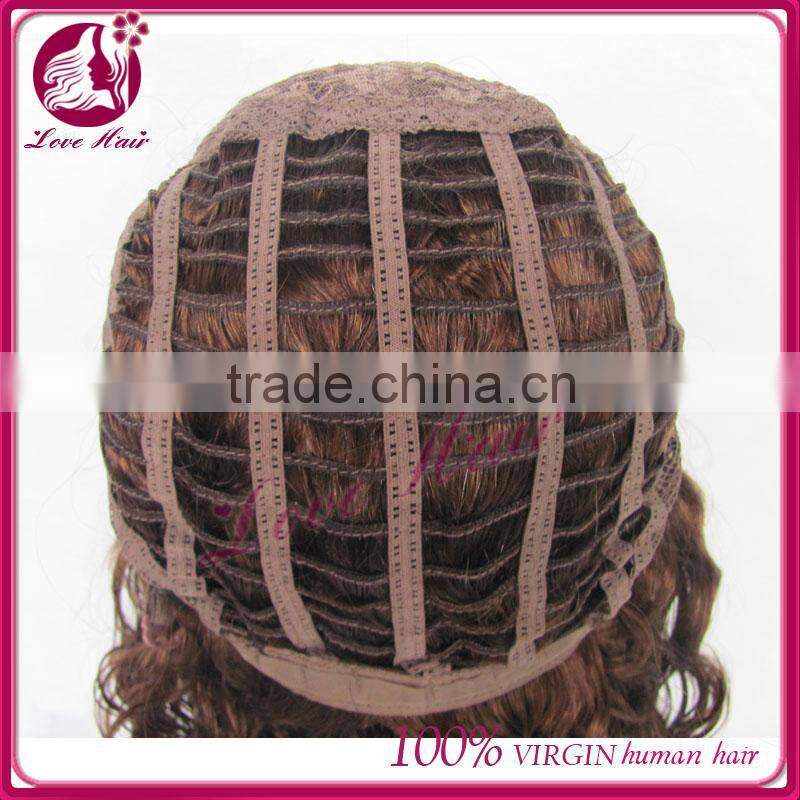 2014 new coming with discount quality brazilian hair lace front wig/front lace wig