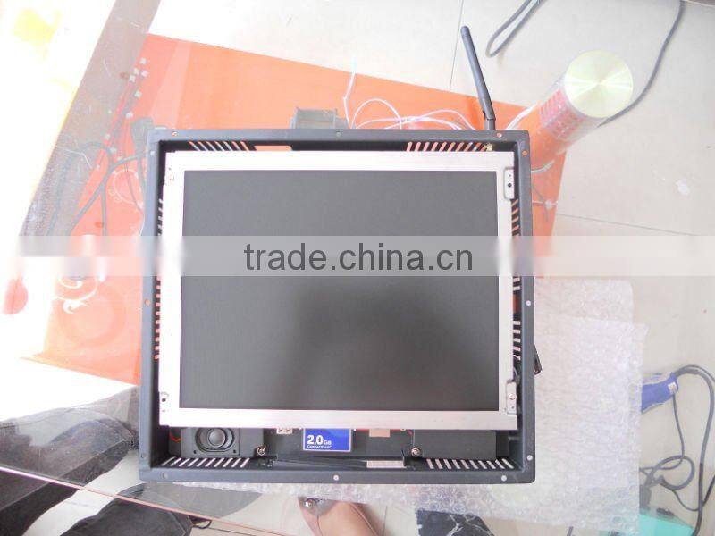 24 inch LED open frame digital ads video loop player TV