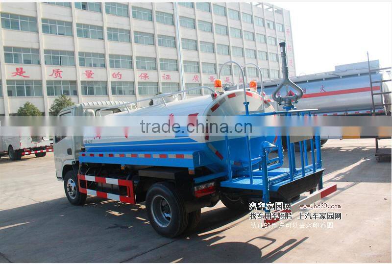 mobile dongfeng Watering truck sprinkling spayer truck lhd or rhd dongfeng 5000L water tank truck