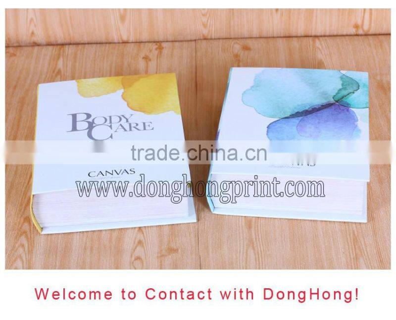 Cosmetics style wholesale custom printed box packaging