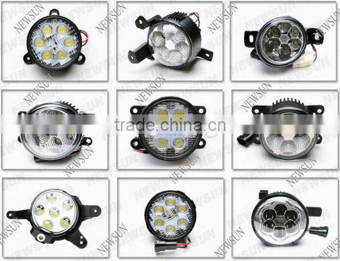 Ultra Bright Led Fog Lamp Aluminum Alloy Housing 18W Fog Light For N ISSAN For TIIDA For X- TRAIL