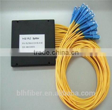 GPON fiber optic 1x16 PLC splitter / Fiber Optical PLC Splitter Singlmode