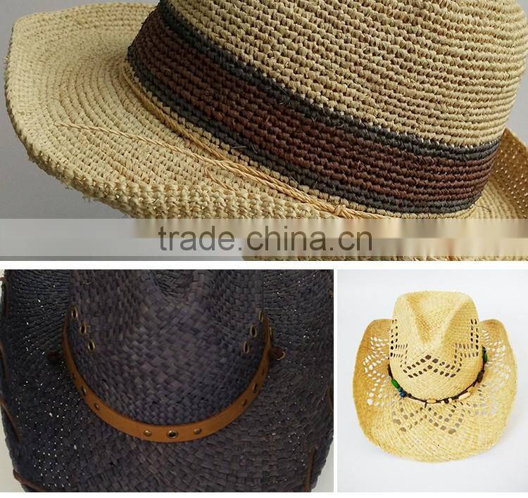 Unisex Cowboy Straw Hat