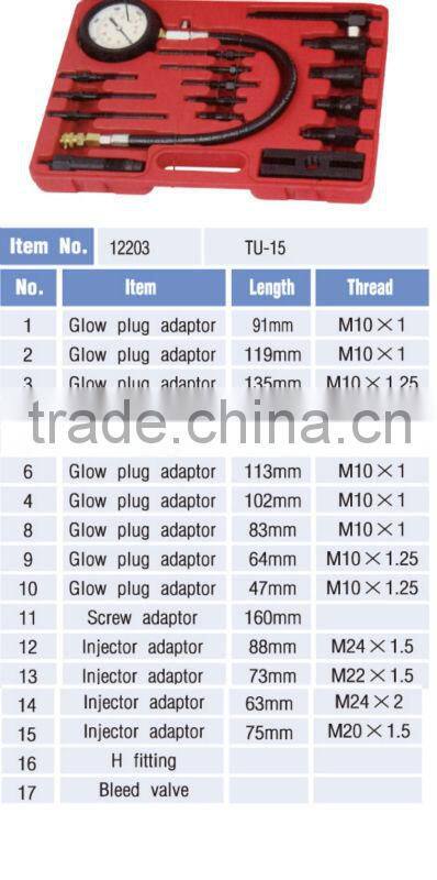 Cylinder Pressure Meter For Diesel Truck