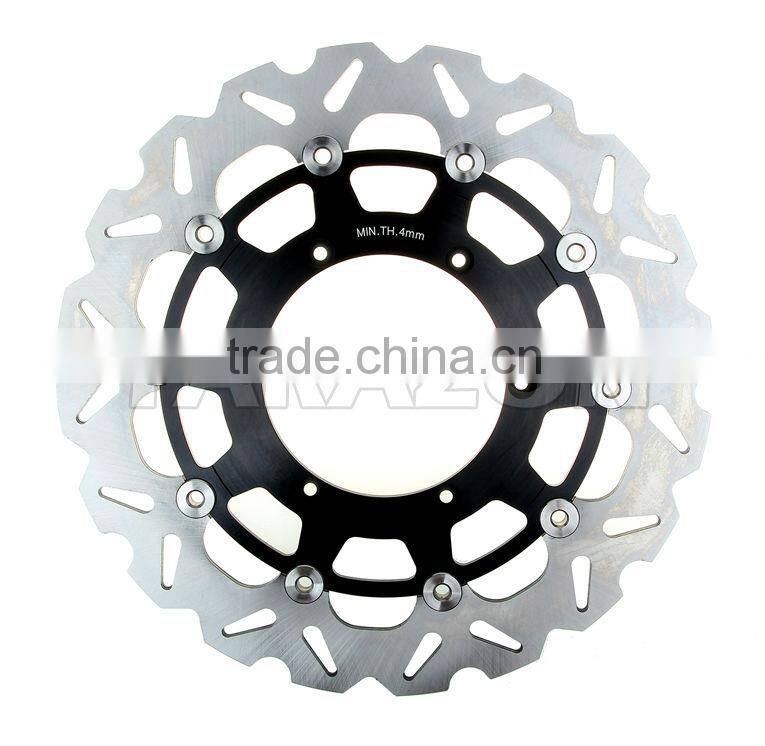 SUZUKI 320mm Floating Oversize Front Brake Disc Rotor With Bracket Alloy For RM250
