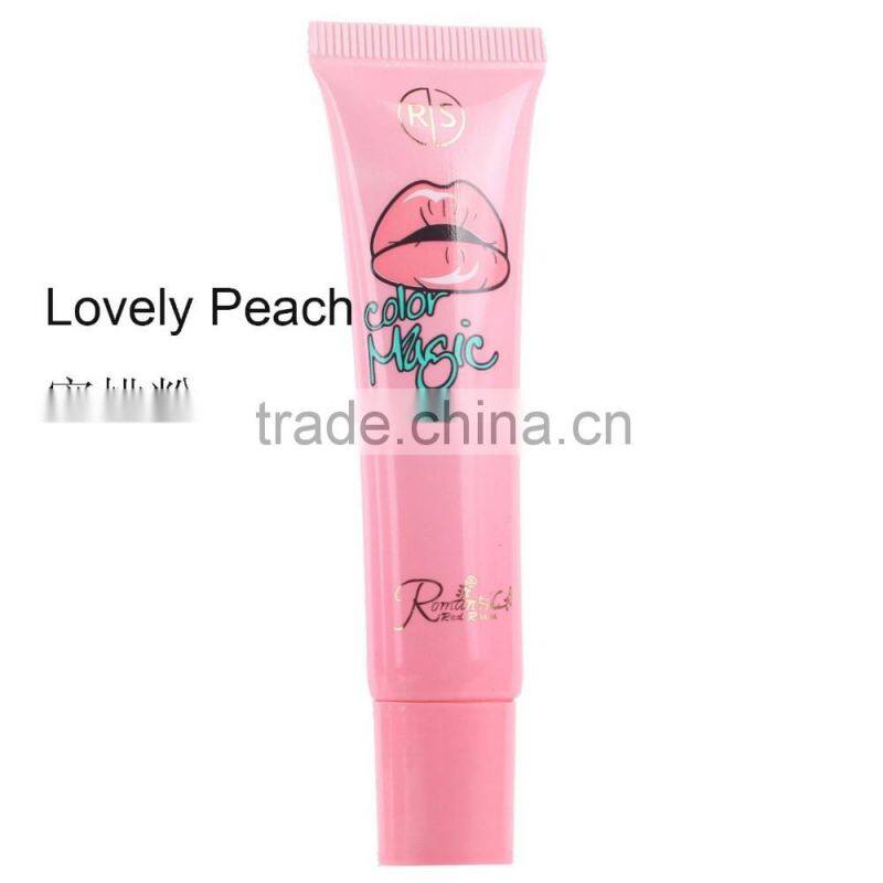 Romatic Bear magic color matte liquid long lasting peel off lipstick for the sexy lips