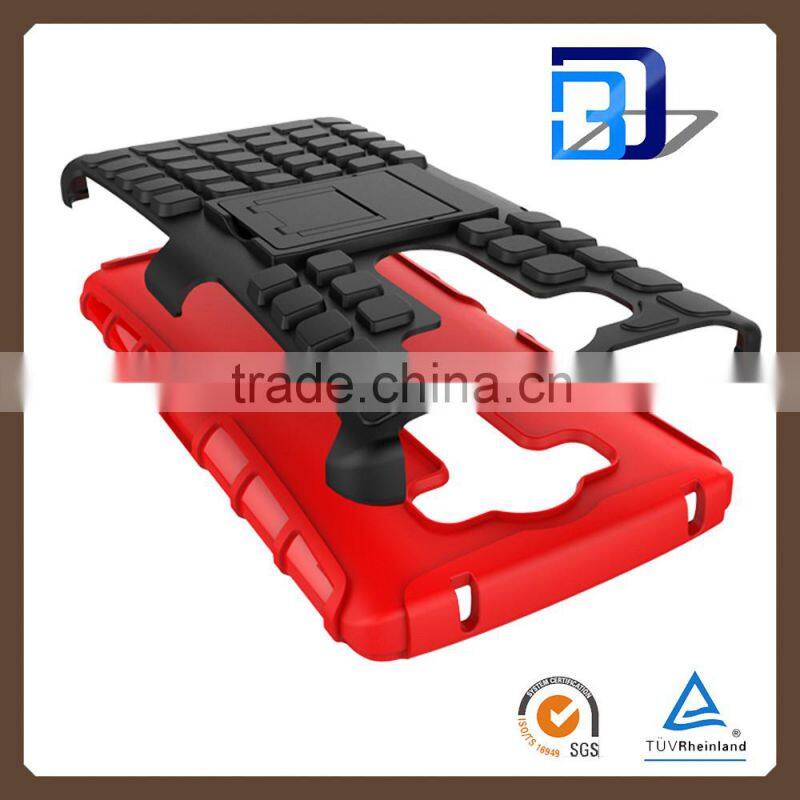 From Chniese Supplier Armor slim kickstand case TPU+PC 2 in 1 heavy duty case For LG V10 Hard case fast delivery