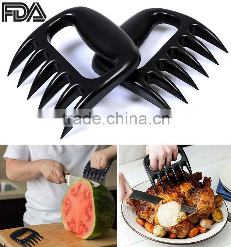 2016 New Arrival Food Grade Paws Pulled Pork Strongest BBQ Meat Fork Meat Claws