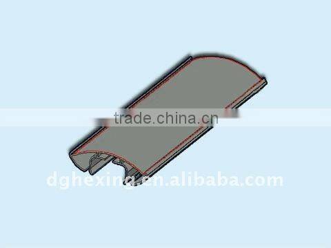 plastic extrusion U shape profile