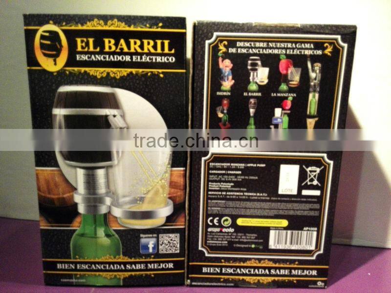 Wooden Barrel Design Wine Decanter Wine Dispenser Beer Dispenser