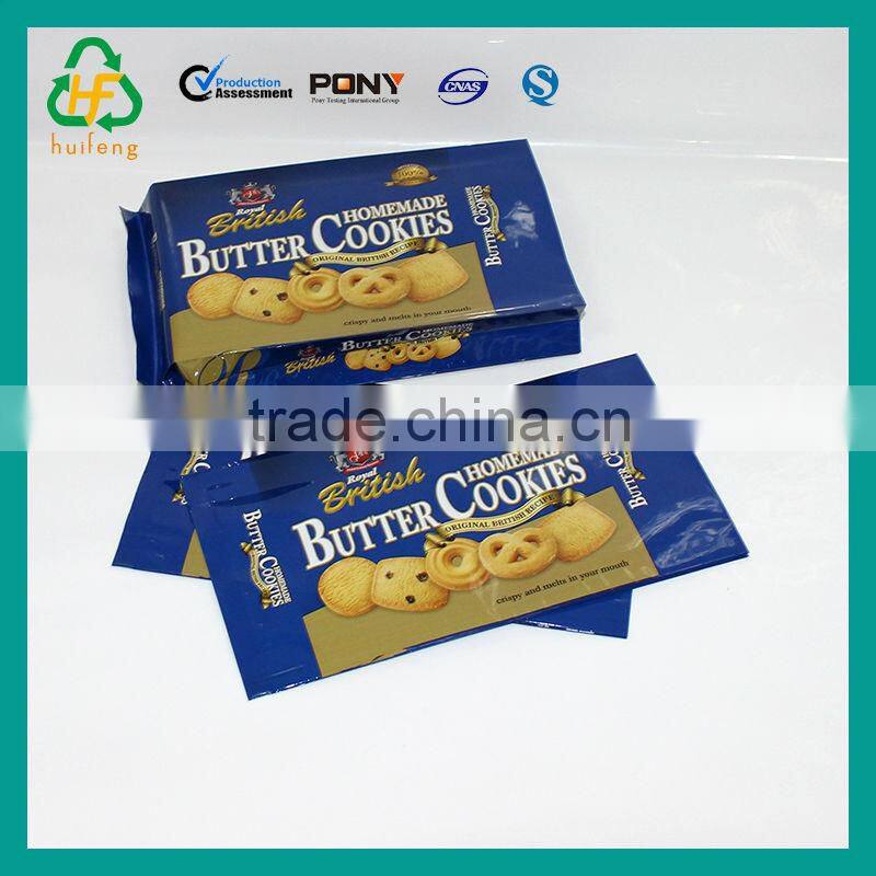 High Quality Side Gusset Plastic Cookies Packaging Pouch