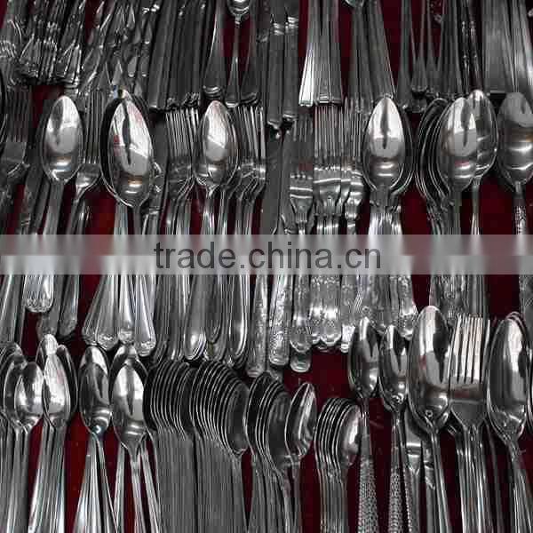 Top quality cutlrey 4 pcs set western tableware set stainless steel knife fork and spoon