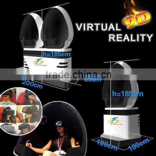 Guangzhou Panyu Skyfun Virtual Reality 9D egg cinema factory