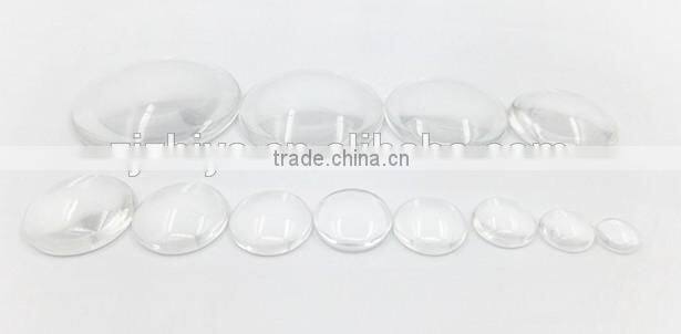 Wholesale DIY jewelry accessory flat clear acrylic cabochon