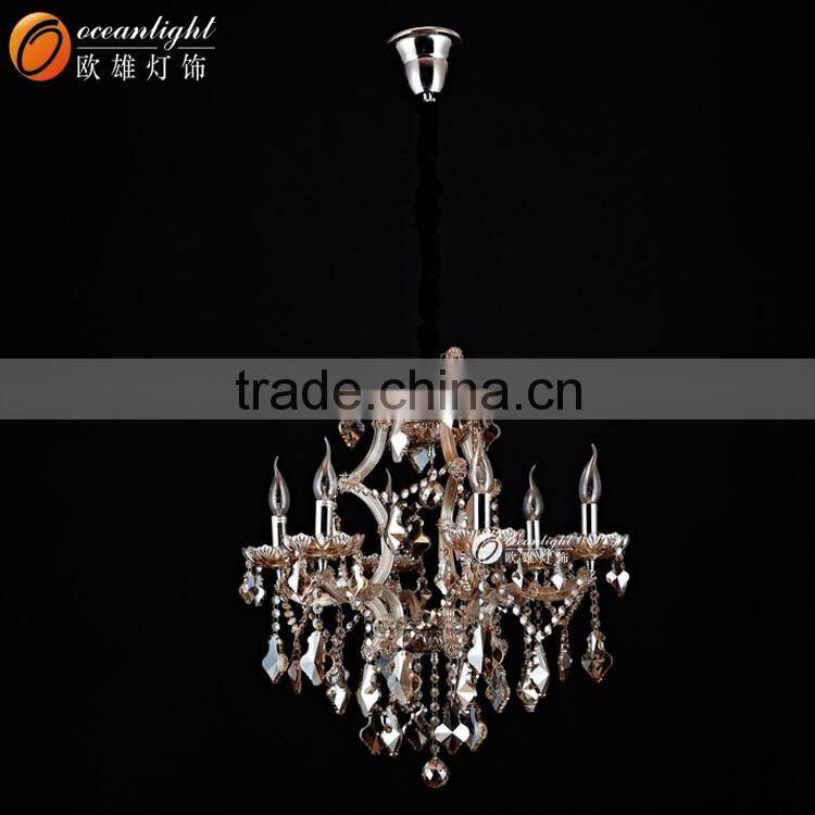 black and pink chandelier,candles chandelier lamp OMC1014-off