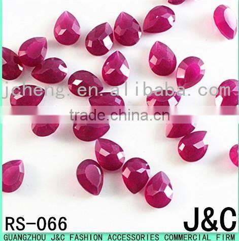 10*14mm turquoise color oval shape sew on resin stones