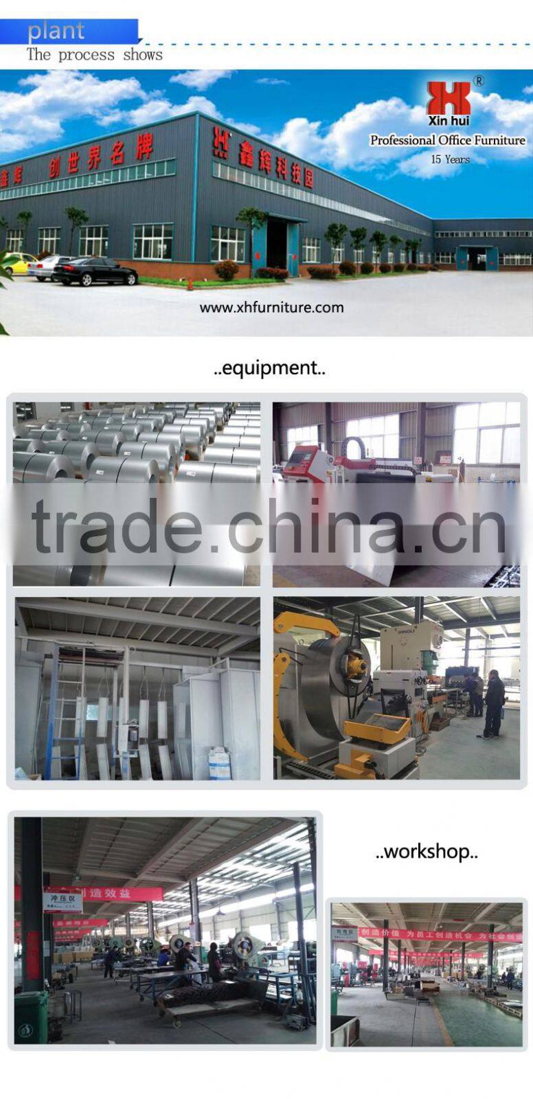 Modern style 3 drawer mobile pedestal cabinet