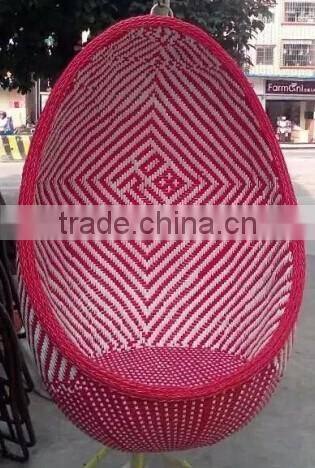 Camping swing chair Chinese red new design hanging chair