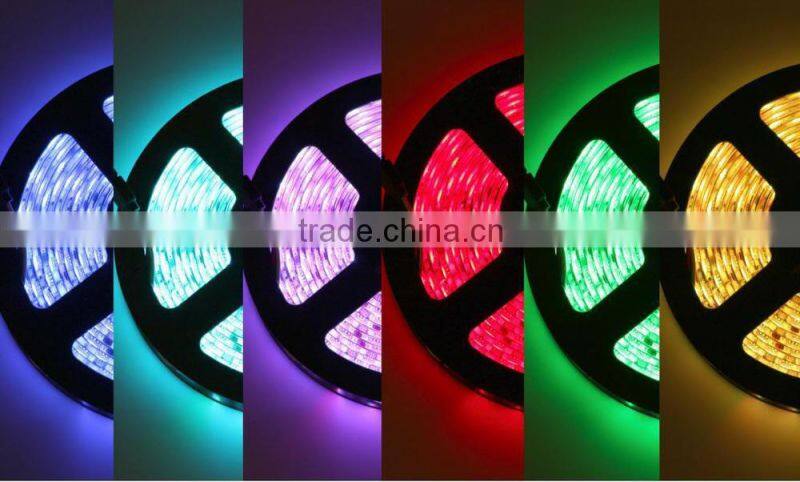 12V RGB waterproof SMD 5050 flexible led strip light 5050 rope light