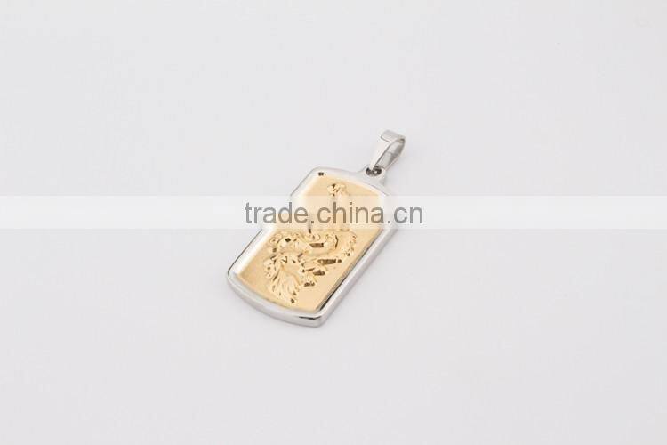 Chinaese Dragon Pendant Stainless Steel Jewelry For man