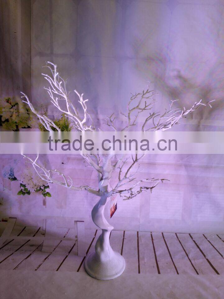 decorative artificial plastic wedding table tree centerpiece