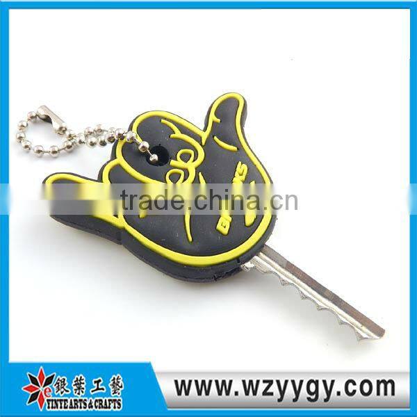 Personalized rubber key covers