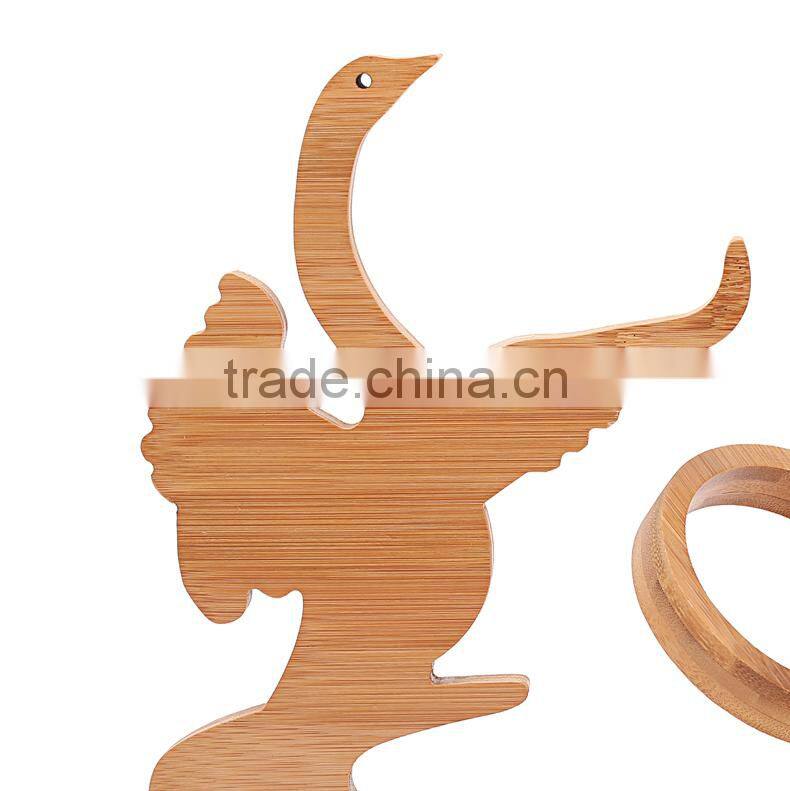 WR015/LFGB wood premium bamboo wine rack wooden fruit vegetable display rack antique wine kitchen rack