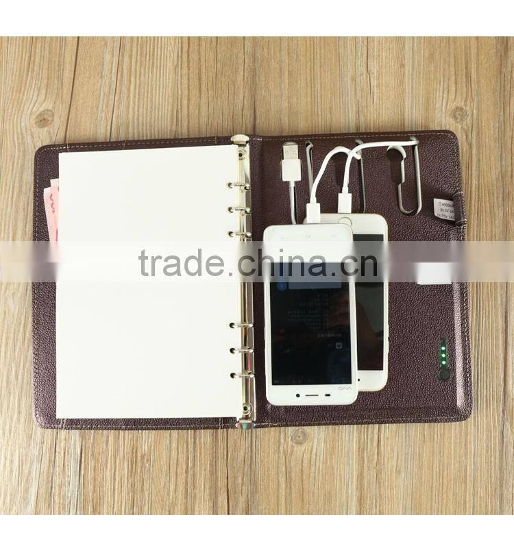 Plaro embossed leather or pu covers leather daily planner diary 2016