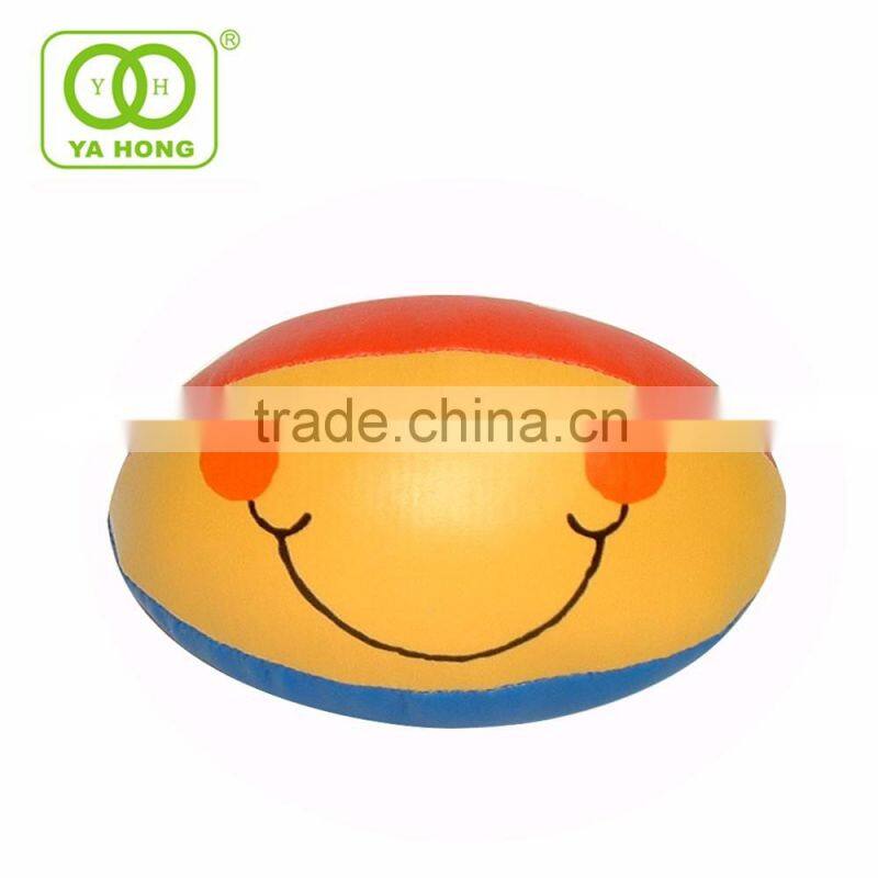 Mini Rugby ball toy with PVC leather outside and PP cotton inside