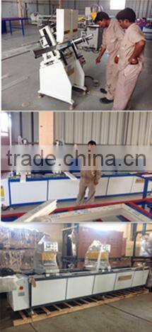 Aluminum window fabrication equipment