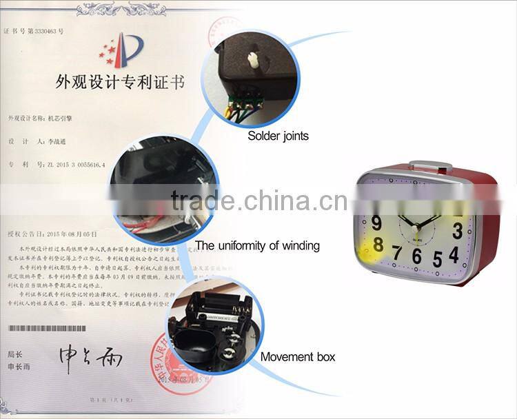 2016 wholesale fashion clock for home decor