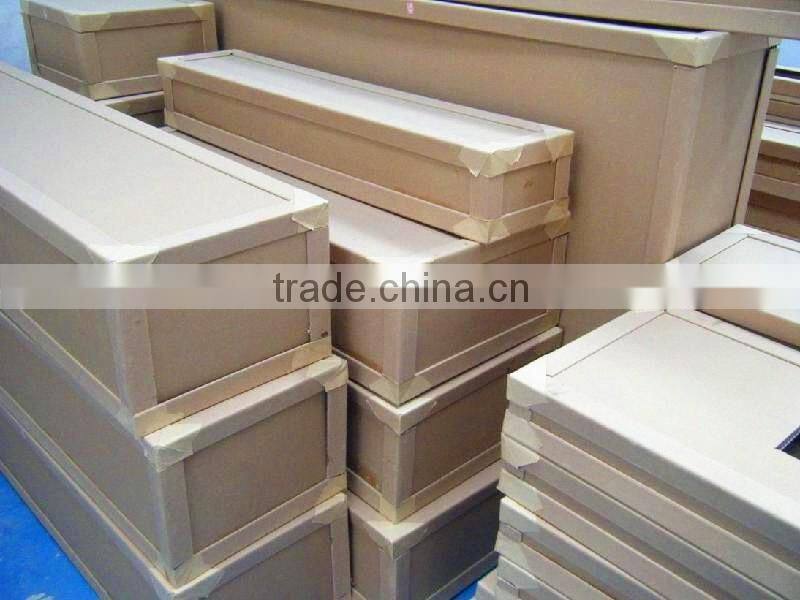 High-strength corrugated honeycomb cardboard