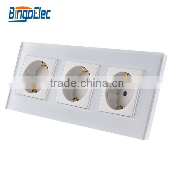 EU standrad double germany wall socket,16A power socket