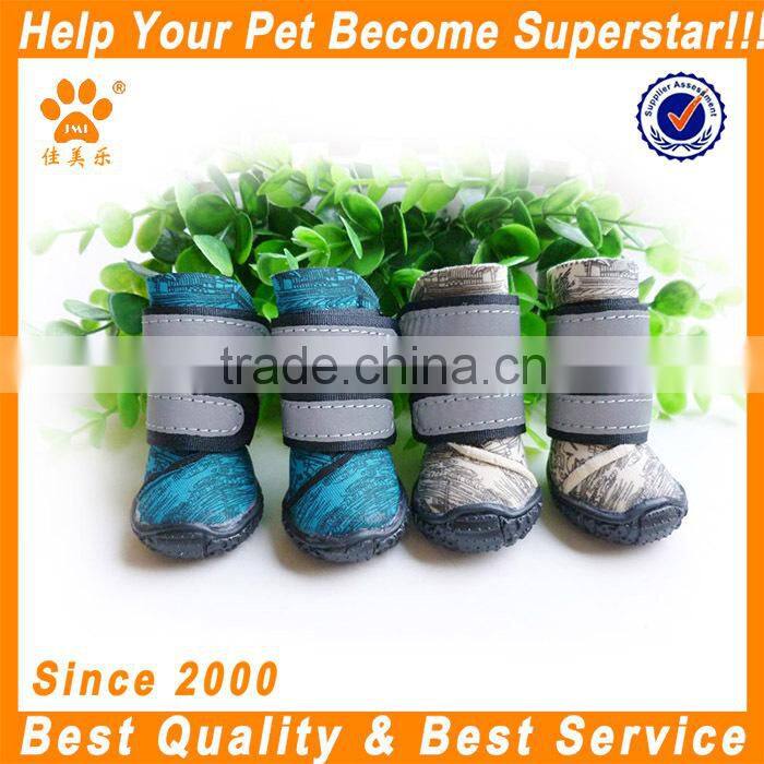 2016 JML hot selling fancy dog pet products warm snow boots waterproof nylon pet accessory