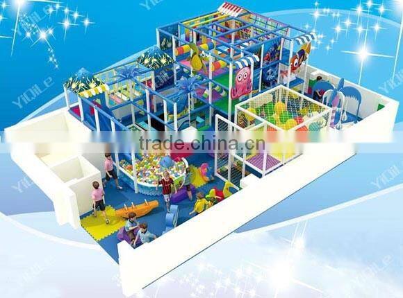Guangzhou factory high quality naughty castle kids playground indoor for sale