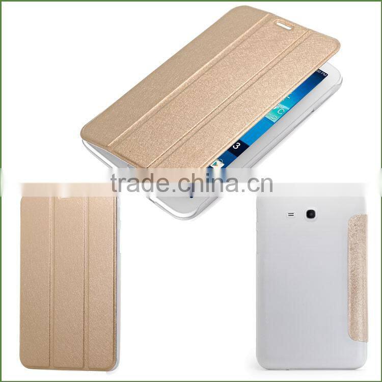 Smart PU leather flip case for Samsung T311 T310 Galaxy Tab 3 8.0 inch cases