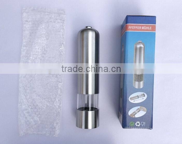 Good quality salt and pepper grinder set, pepper mill for wholesale