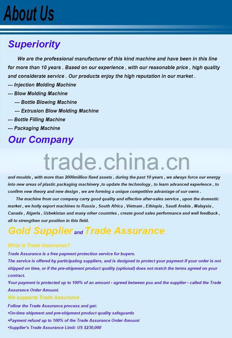 New Condition Semi-Automatic PET Bottle Blow Molding Machine