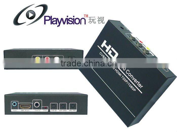 Newest AV+HDMI TO HDMI converter