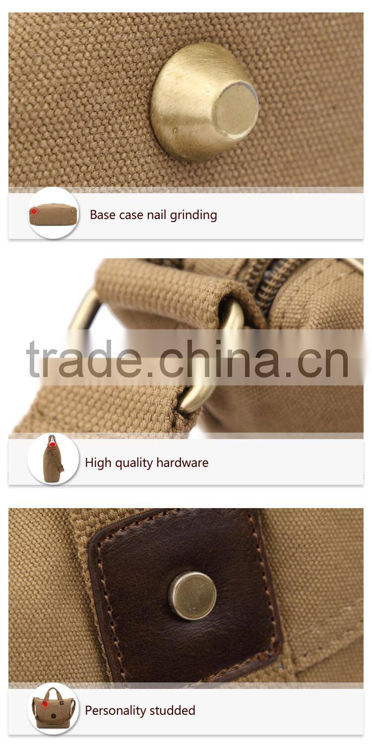 Elegant Lady Handbag Canvas Shoulder Bag Canvas Tote Bag Canvas Travel Bag Vintage Canvas Bag Tablet Messenger Bag