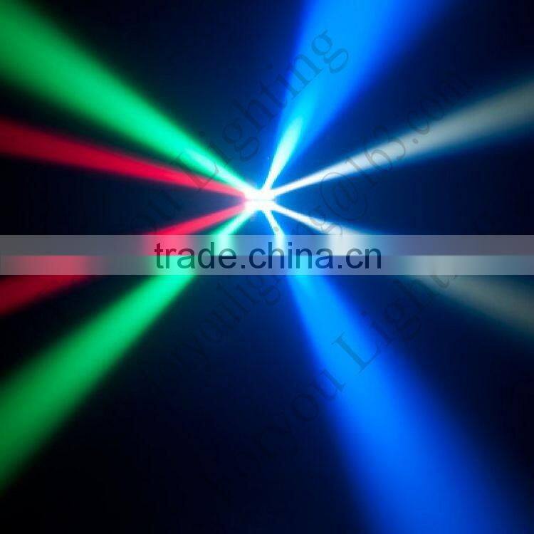 8x 3Watt Professional Stage Disco DJ Wedding Party ADJ ON-X 8 Eye Sharpy 8*3W RGBW LED Mini Spider Beam Light