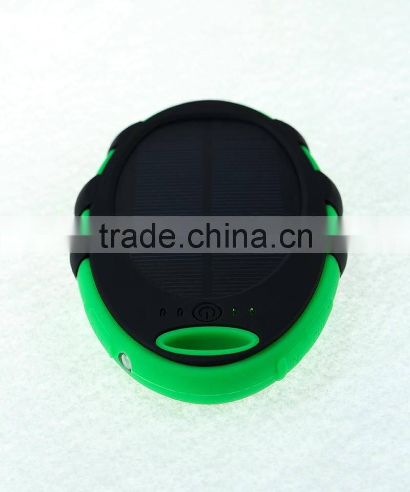 High quality 5000mah solar power bank portable for laptop