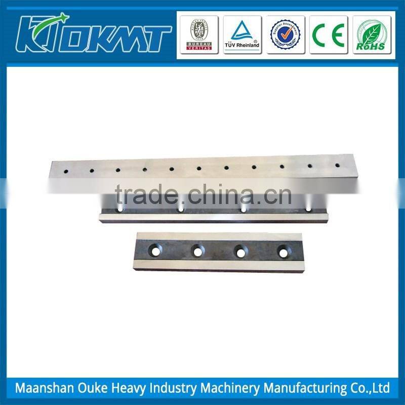 Metal shear blade for shearing machine