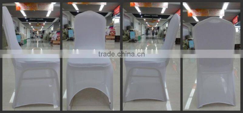 Big Discount White Spandex Chair Cover For Wedding Banquet Chair Cover