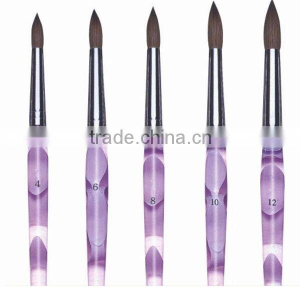 Wholesale high quality professional manufacture Nail Art Gel Brush for cheap