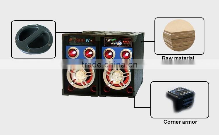 Blutooth Speaker 2016 Small Speaker with Power Bank Wood Cabinet